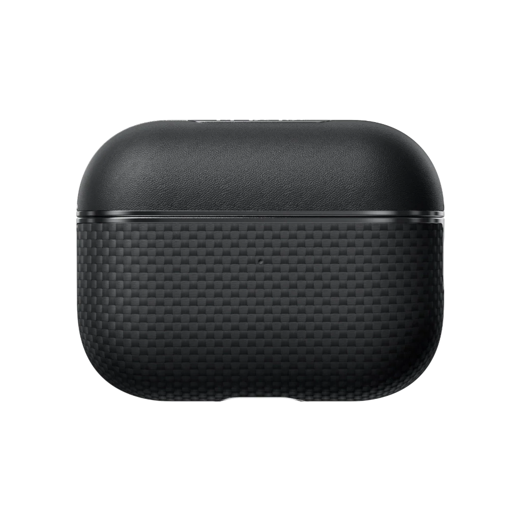Husă AirPods Pro 2 Aramid Fiber Magnetic (Black/Gray)