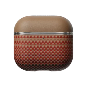 Husă AirPods 4 Aramid Fiber Magnetic (Sunset)