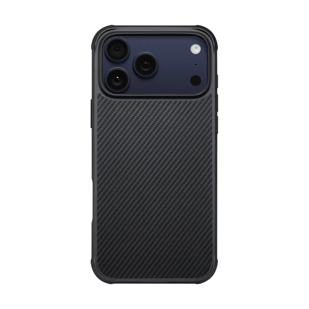 Husă iPhone 17 Pro Aramid ProGuard (Black/Grey)