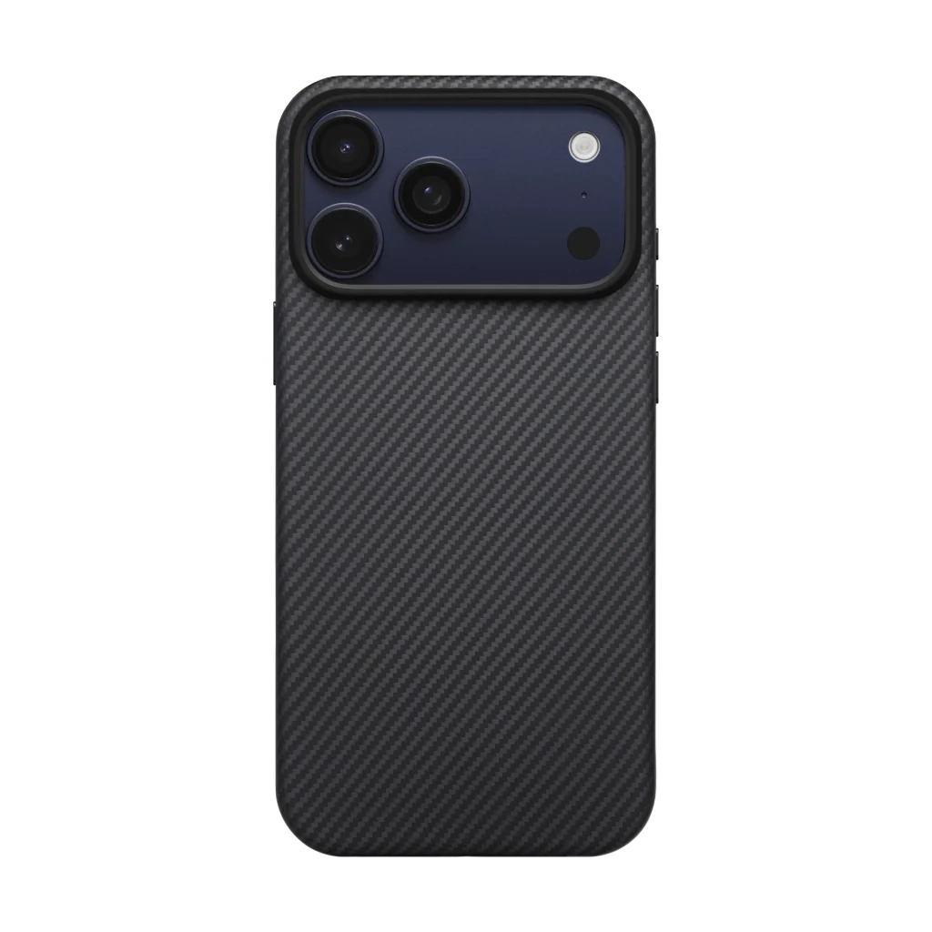 Husă iPhone 17 Pro Aramid UltraGuard, Black/Grey