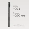 Husă iPhone Air Ultra-Slim (Black/Grey) - imagine 4