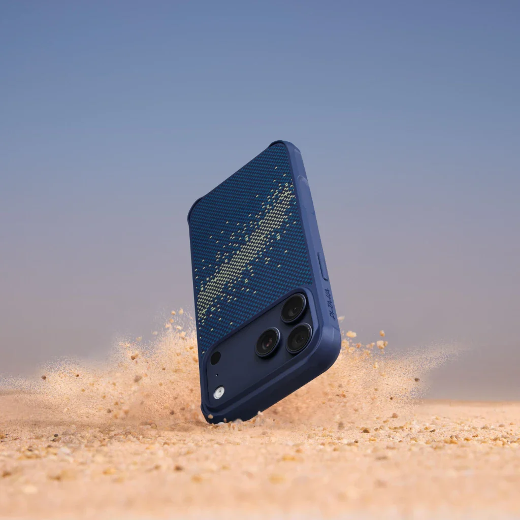Husă iPhone 17 Pro StarPeak Aramid ProGuard (Milky Way Galaxy) - imagine 5