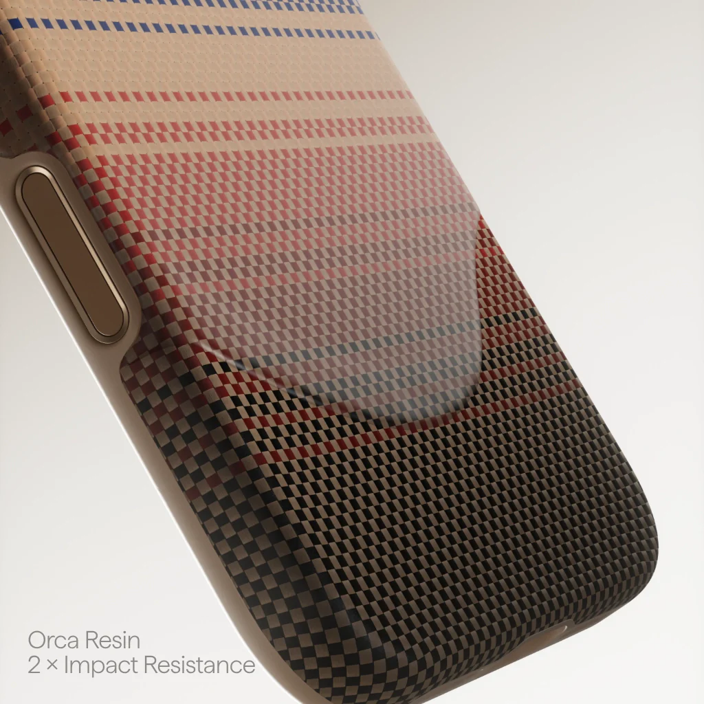 Husă iPhone 17 Pro Aramid UltraGuard (Sunset) - imagine 4