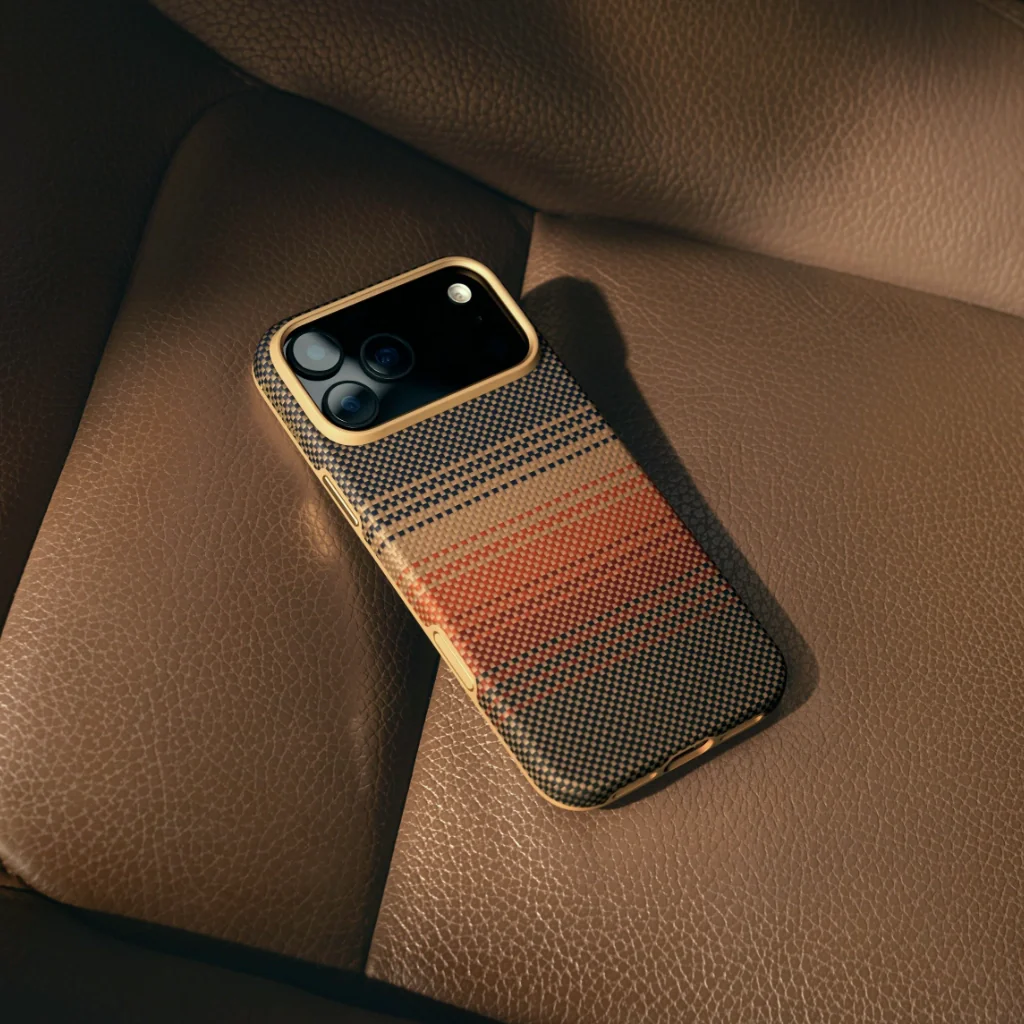 Husă iPhone 17 Pro Aramid UltraGuard (Sunset) - imagine 5