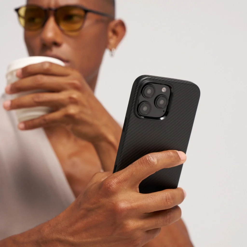 Чехол для iPhone 16 Pro Summa (Black/Grey) — изображение 2