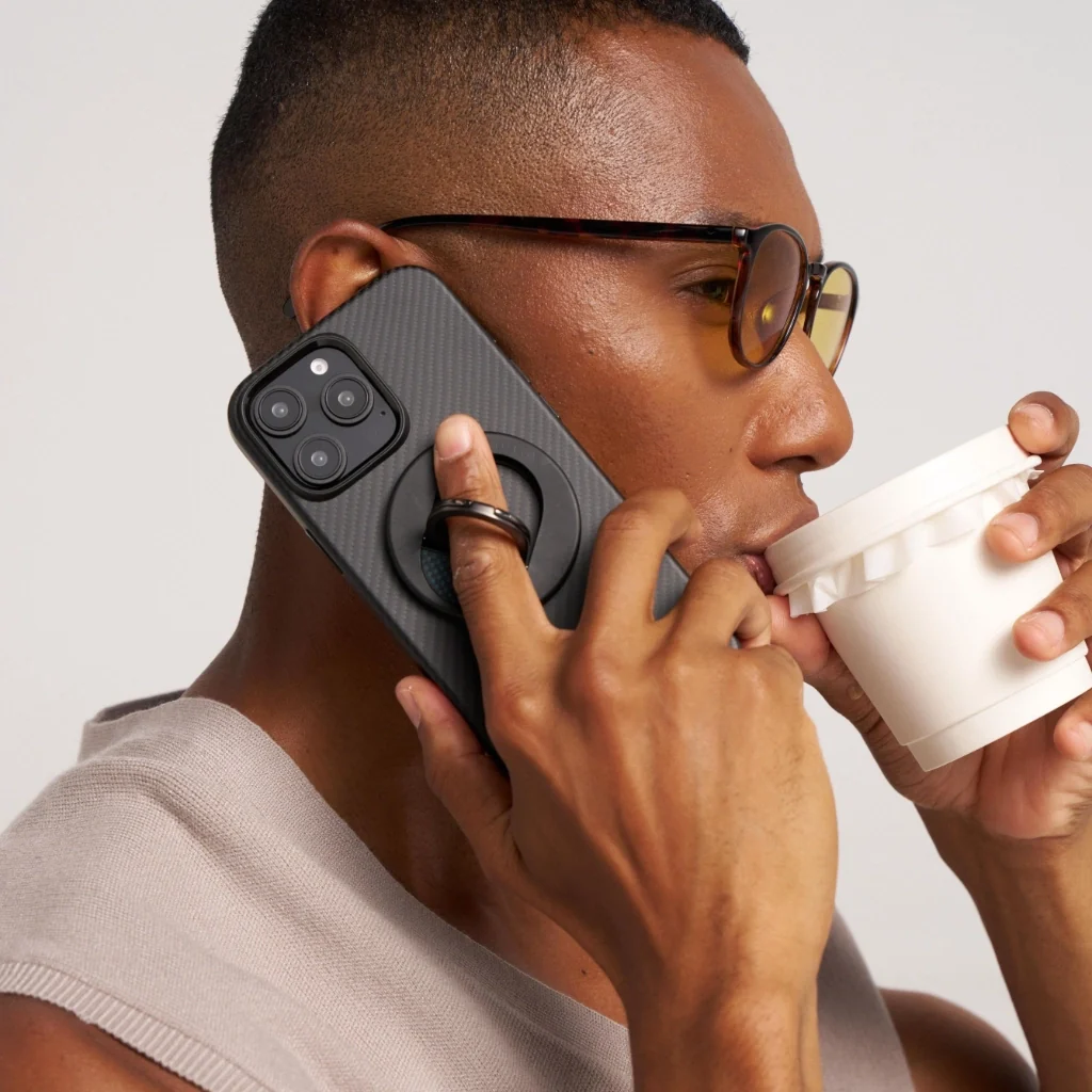 Чехол для iPhone 16 Pro Summa (Black/Grey) — изображение 3