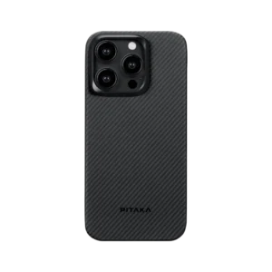 Husă pentru iPhone 15 Pro, Black/Grey 1500D
