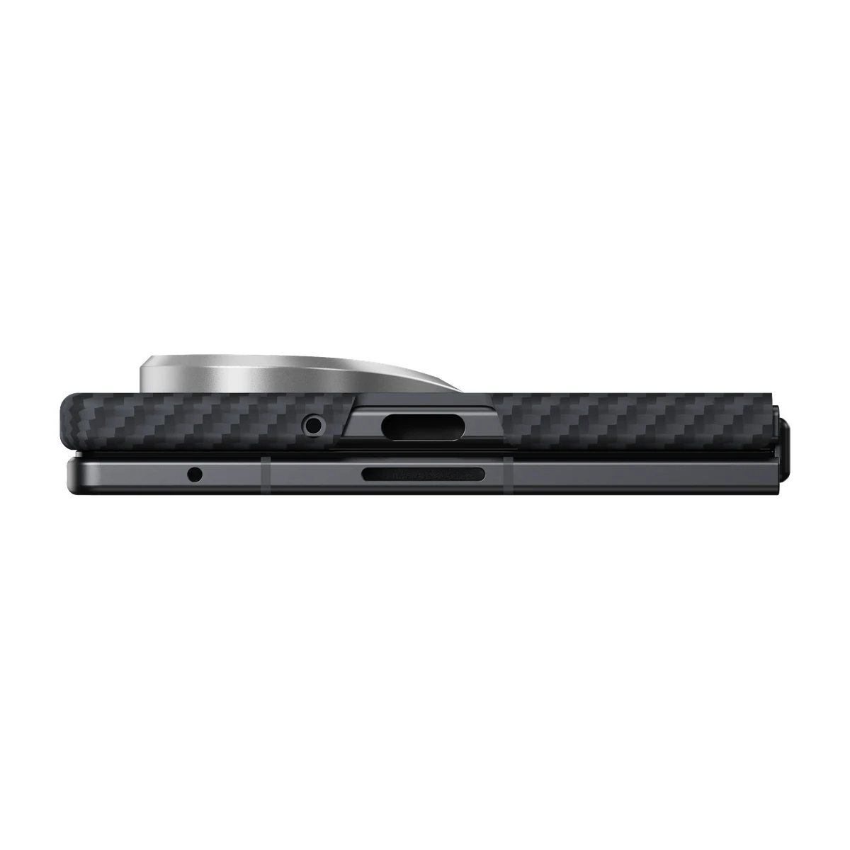 Husa PITAKA Edge Samsung Galaxy Z Fold 8 Ultra (Protectie spate) - Black Grey-01 - imagine 5
