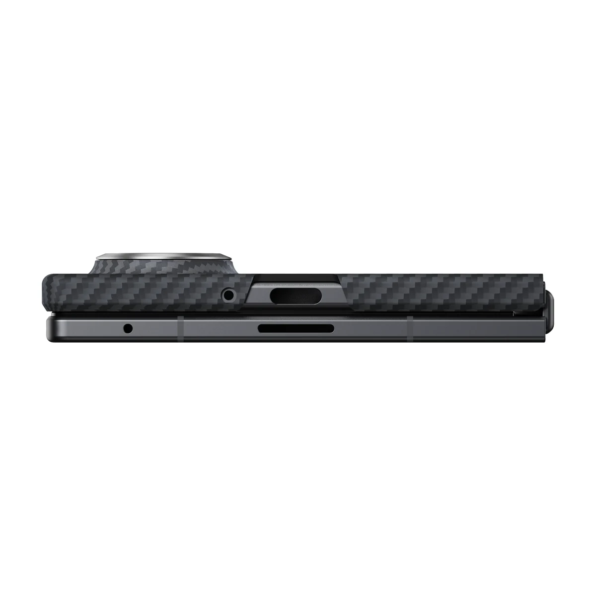 Husa PITAKA Edge Wide Samsung Galaxy Z Fold 8 (Protectie spate) – Black Grey-01 - imagine 11