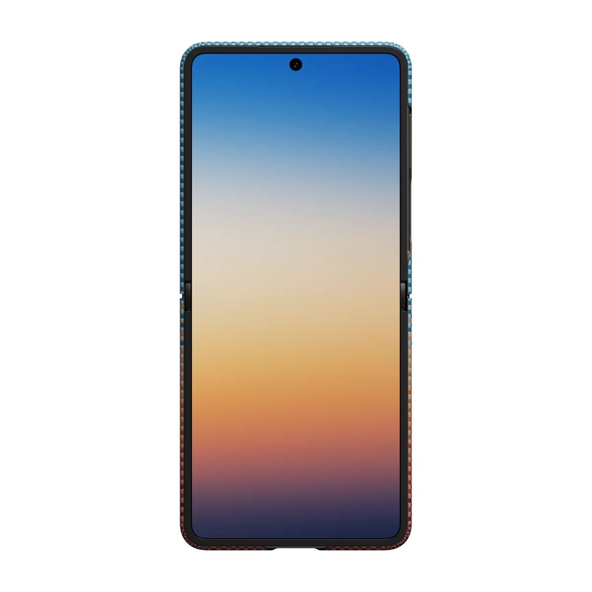 Husa PITAKA Edge Samsung Galaxy Z Flip 8 – Sunset 2.0 (California Dream-01) - imagine 13