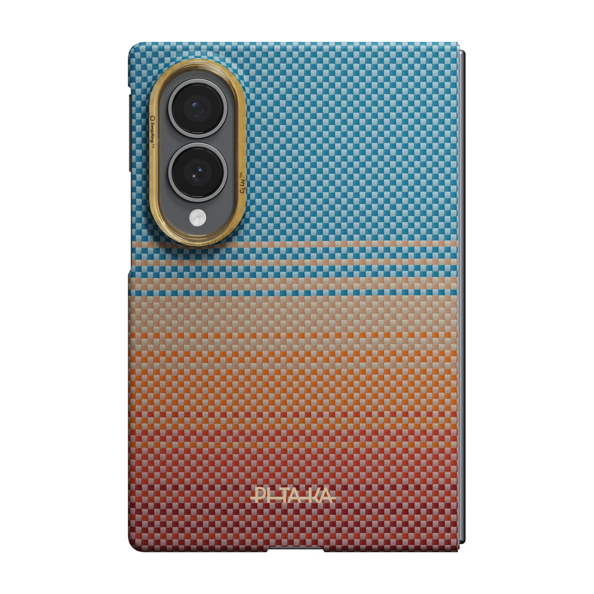 Husa PITAKA Edge Wide Samsung Galaxy Z Fold 8 (Protectie spate) – Sunset 2.0 (California Dream-01)