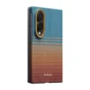 Husa PITAKA Edge Wide Samsung Galaxy Z Fold 8 (Protectie spate) – Sunset 2.0 (California Dream-01) - imagine 3