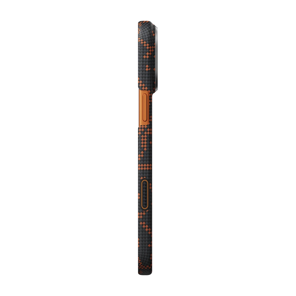Husa PITAKA Edge iPhone 17 Pro-(Leaping - Orange Black) - imagine 5