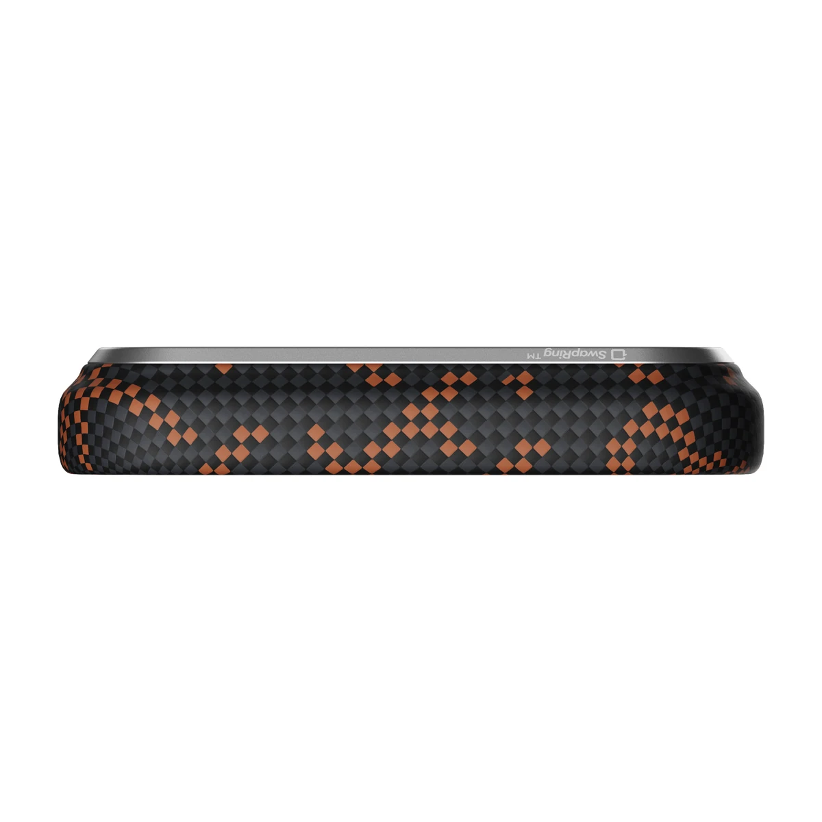 Husa PITAKA Edge iPhone 17 Pro-(Leaping - Orange Black) - imagine 7