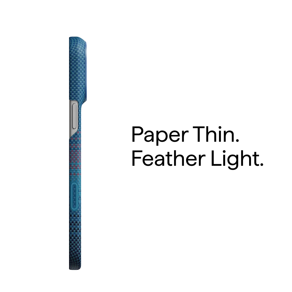 Husa PITAKA Edge iPhone 18/17 Pro - Midnight - imagine 3