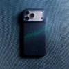 Husa PITAKA Edge iPhone 18/17 Pro Max - Nearfield Blue - imagine 7