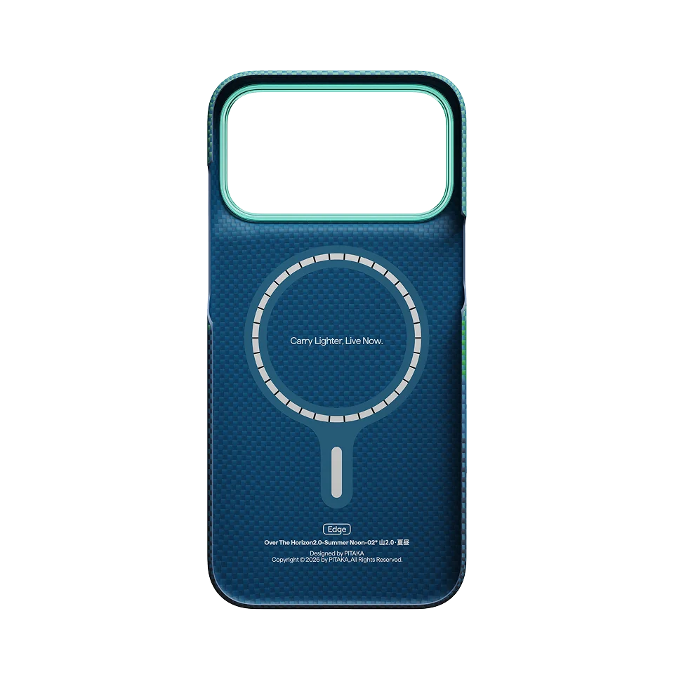 Чехол PITAKA Edge для iPhone 18/17 Pro Max - Summer Noon — изображение 3