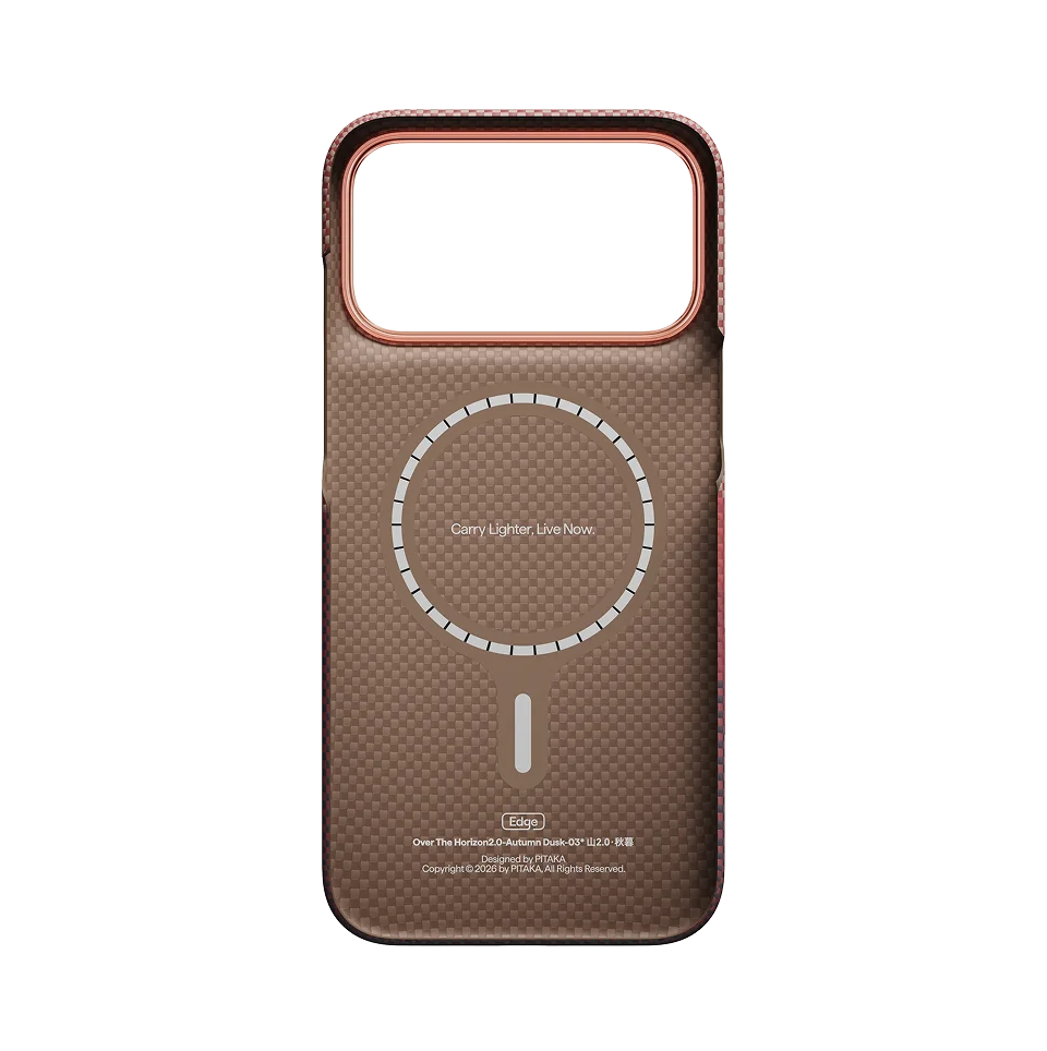 Чехол PITAKA Edge для iPhone 18/17 Pro Max - Autumn Dusk — изображение 2
