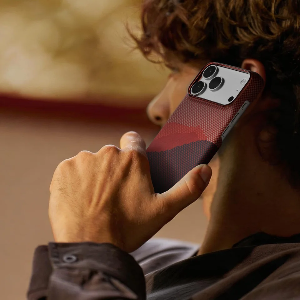 Чехол PITAKA Edge для iPhone 18/17 Pro Max - Autumn Dusk — изображение 6
