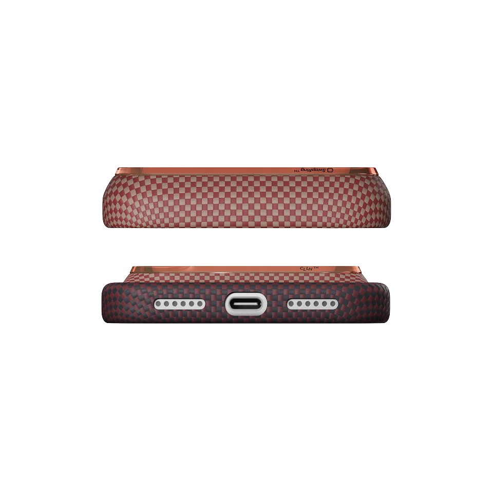 Husa PITAKA Edge iPhone 18/17 Pro - Autumn Dusk - imagine 5
