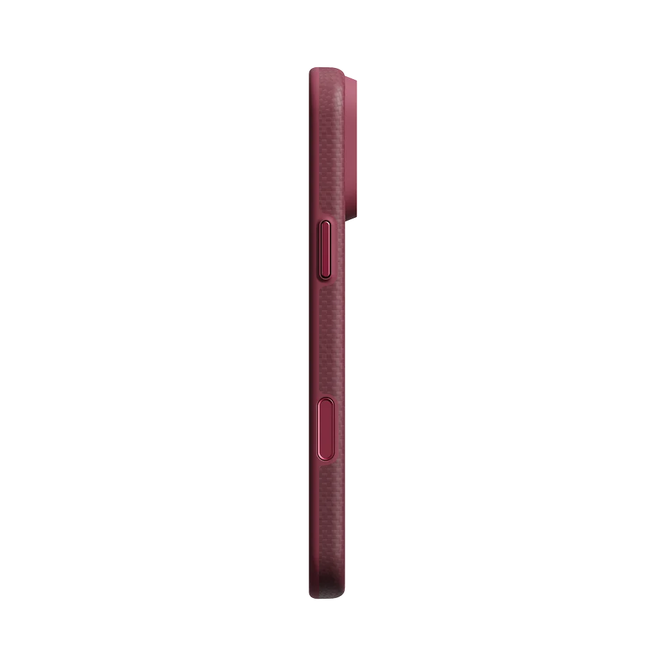 Чехол PITAKA Summa для iPhone 18/17 Pro Max – Burgundy — изображение 2