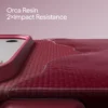 Чехол PITAKA Summa для iPhone 18/17 Pro Max – Burgundy — изображение 4