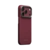 Чехол PITAKA Edge для iPhone 18/17 Pro – Burgundy