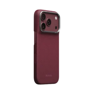 Чехол PITAKA Edge для iPhone 18/17 Pro – Burgundy