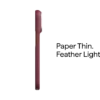 Чехол PITAKA Edge для iPhone 18/17 Pro – Burgundy — изображение 3