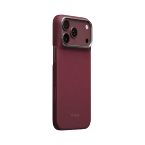 Husă PITAKA Edge iPhone 18/17 Pro Max – Burgundy