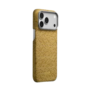 Чехол PITAKA Edge для iPhone 18/17 Pro Max – Golden Drift