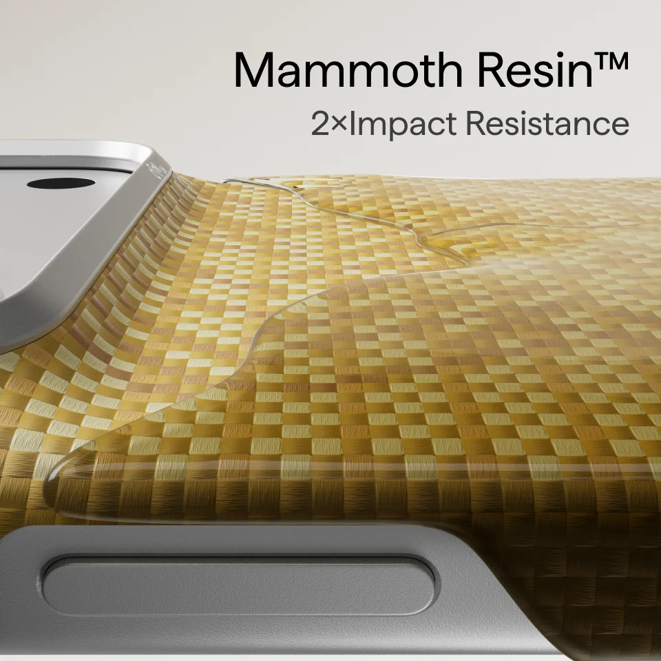 Чехол PITAKA Edge для iPhone 18/17 Pro Max – Golden Drift — изображение 6
