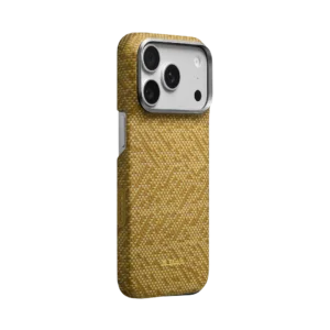 Чехол PITAKA Edge для iPhone 18/17 Pro – Golden Drift